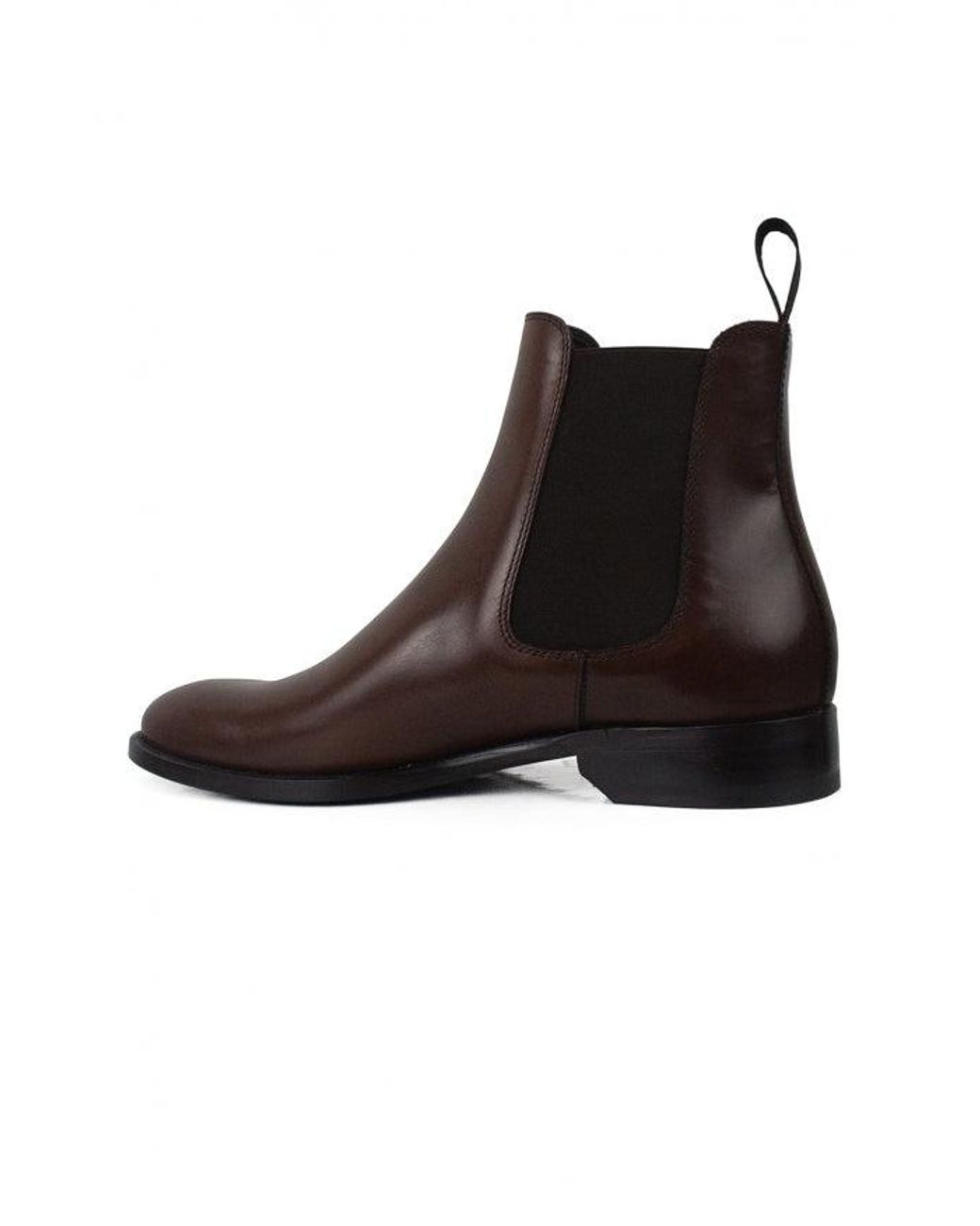 ALBERTO Brown Leather Boots for men