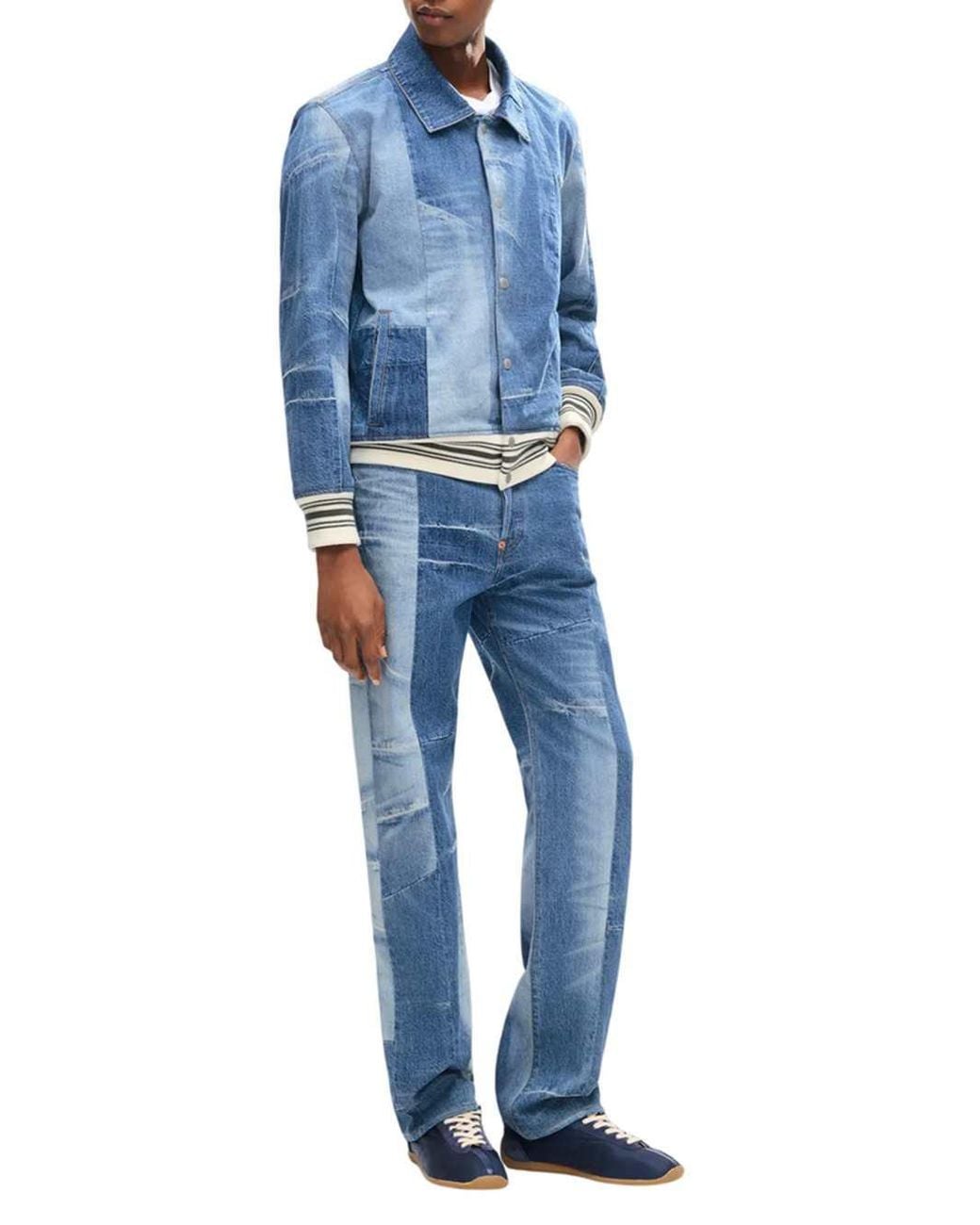 KENZO Blue Denim Jacket for men