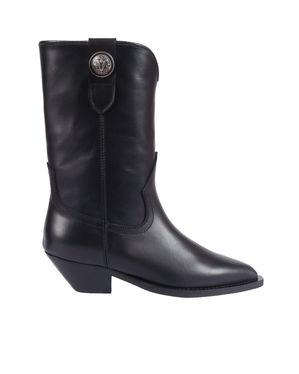 Via Roma 15 Black Tex New Orecchia Con Bottone
