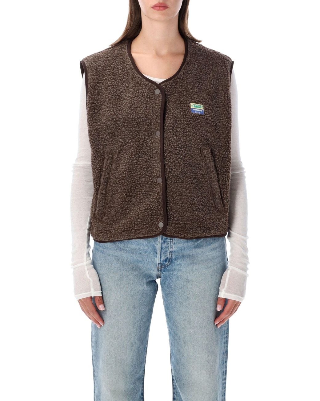 American Vintage Brown Hoktown Vest