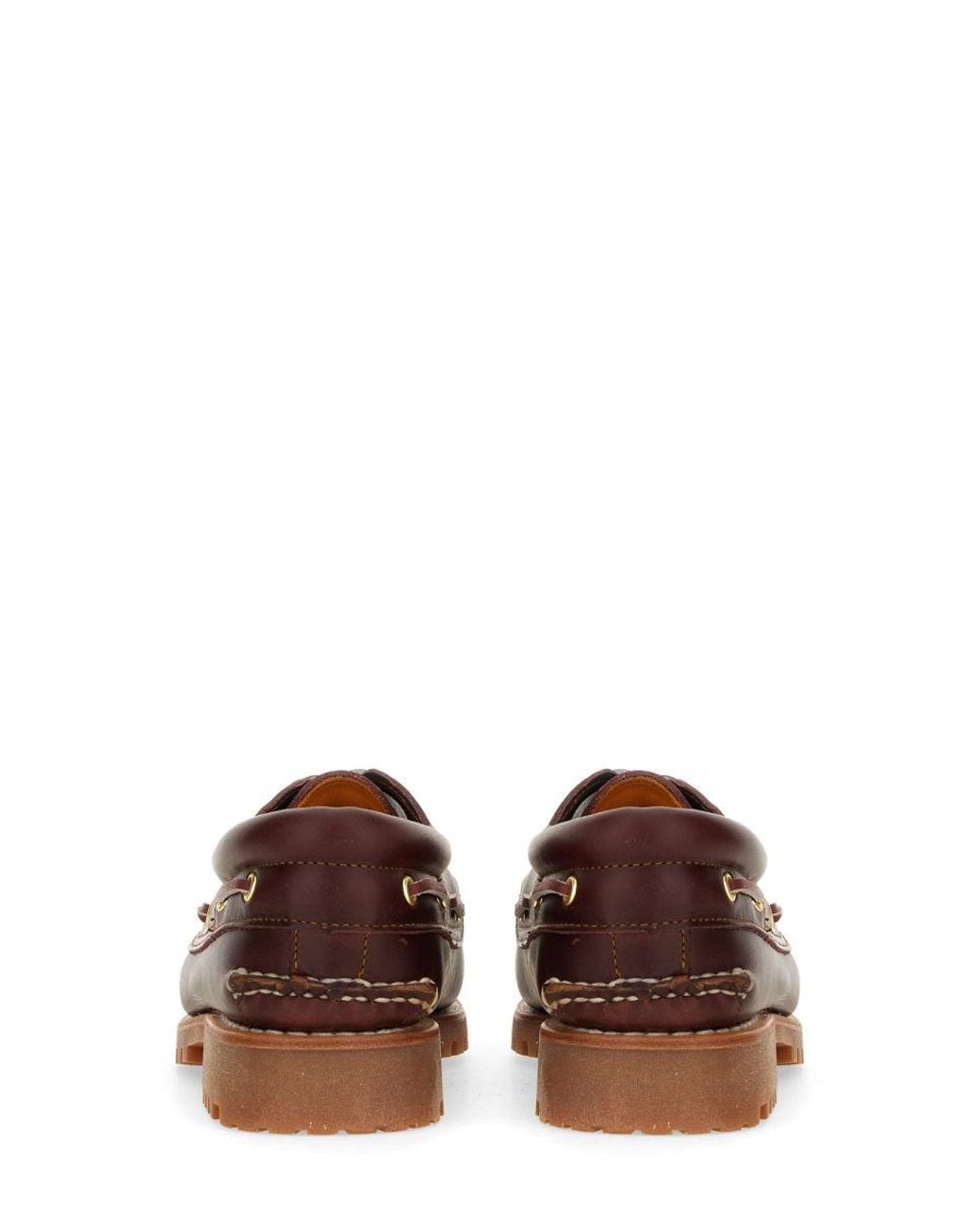 Timberland Brown Authentic Boat Moccasin