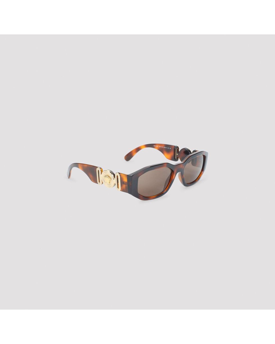 Versace Versace Biggie-zonnebril in het Metallic