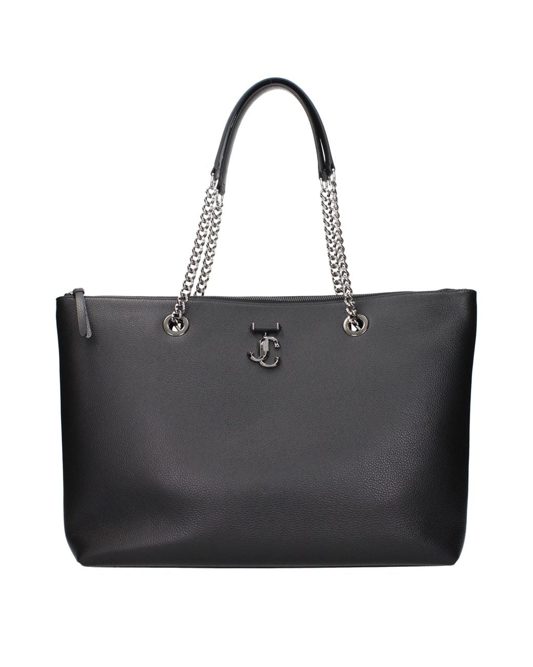 Jimmy Choo Black Shoulder Bags For Leather