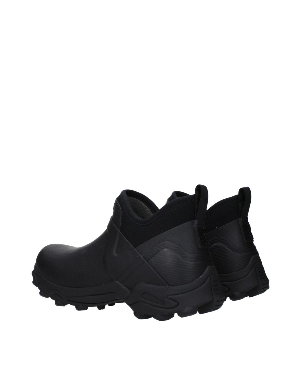 Givenchy Black Stivaletti Uomo Gomma Nero
