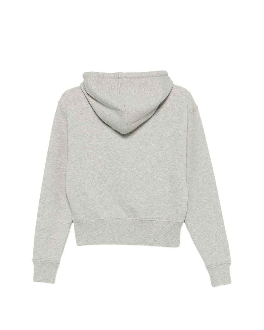 AMI White Ami De Coeur Cotton Hoodie