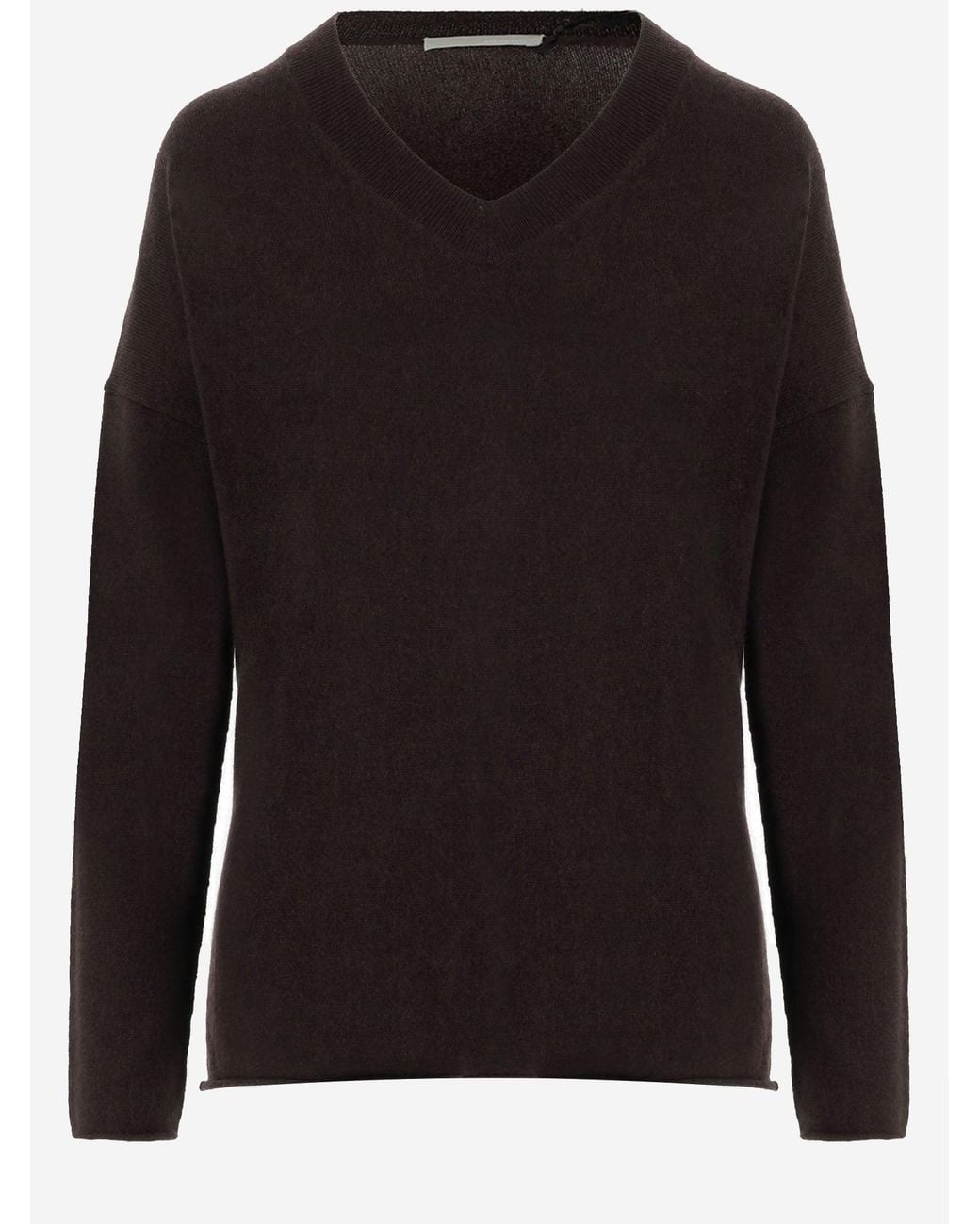 Allude Black Cashmere Sweater