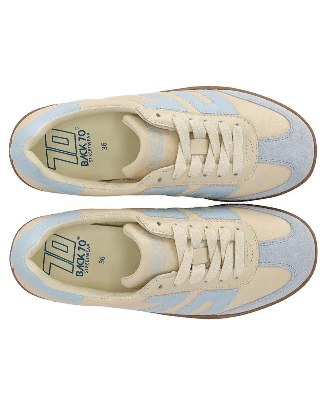 Back70 White Cloud Sky Sneaker