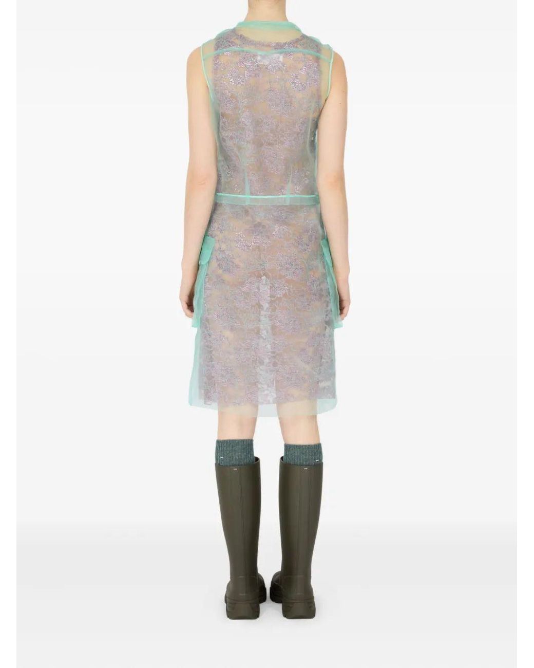 Maison Margiela White Midi Dress