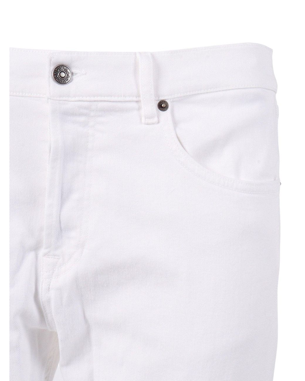 Dondup White Don'T You Know That for men