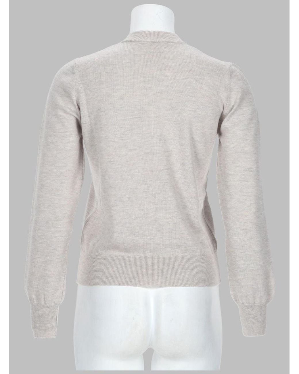 A.P.C. Gray A. P.C. Wool Cardigan For