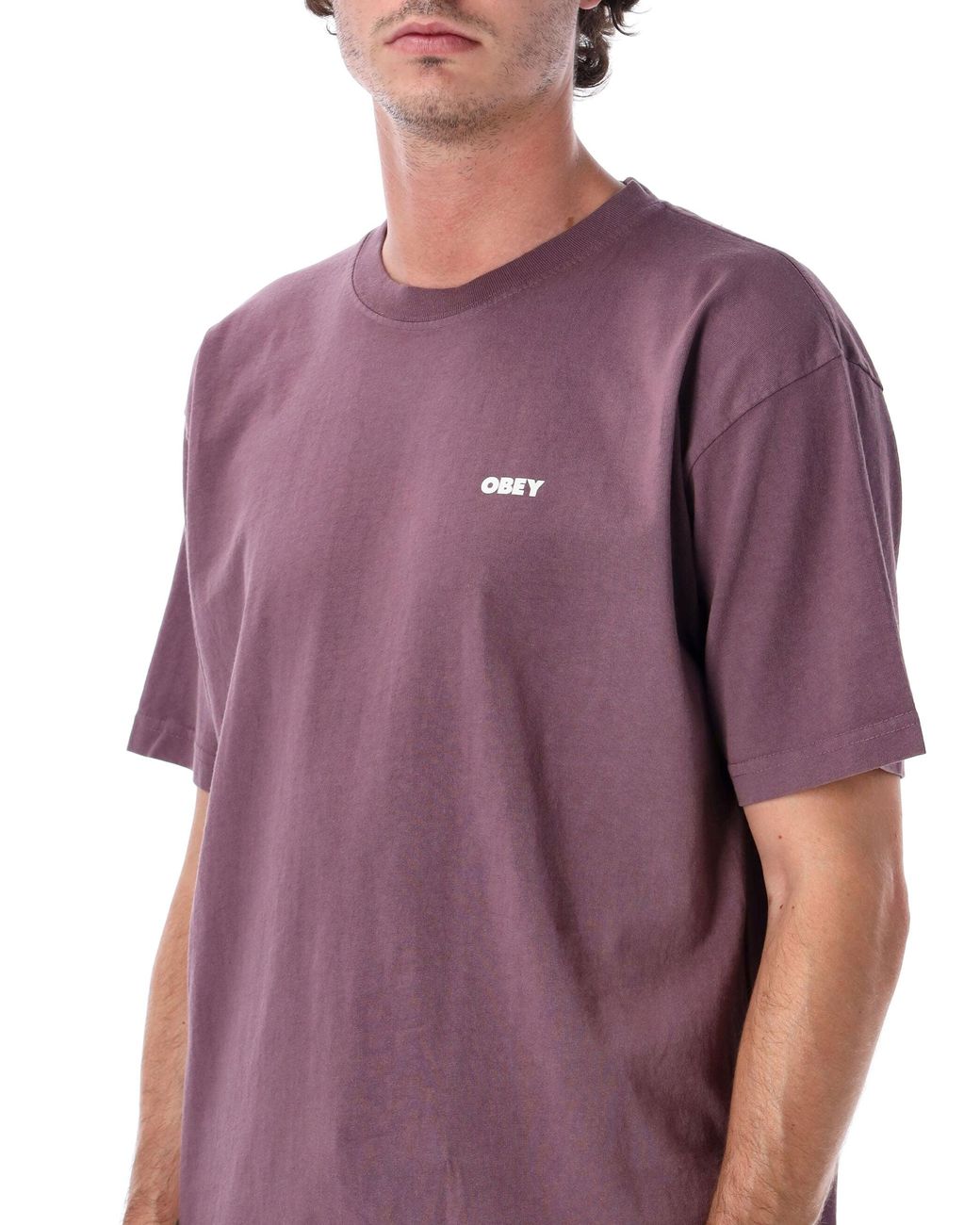 Obey Purple T Shirts And Polos