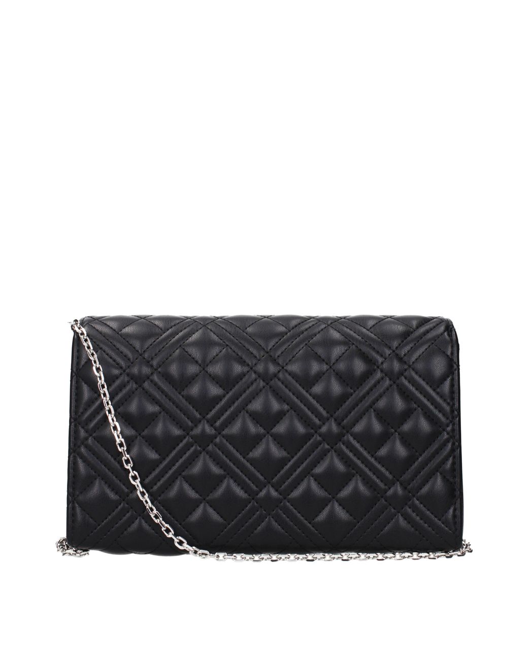 Love Moschino Black Polyurethane/ Pochette