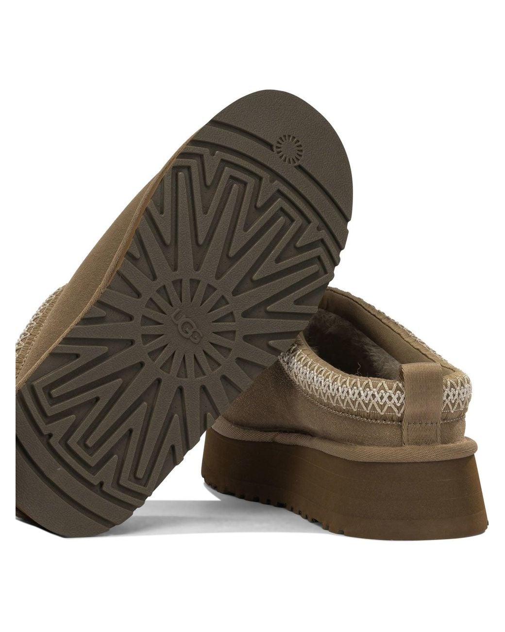 Ugg Brown "Tazz Ii" Slippers