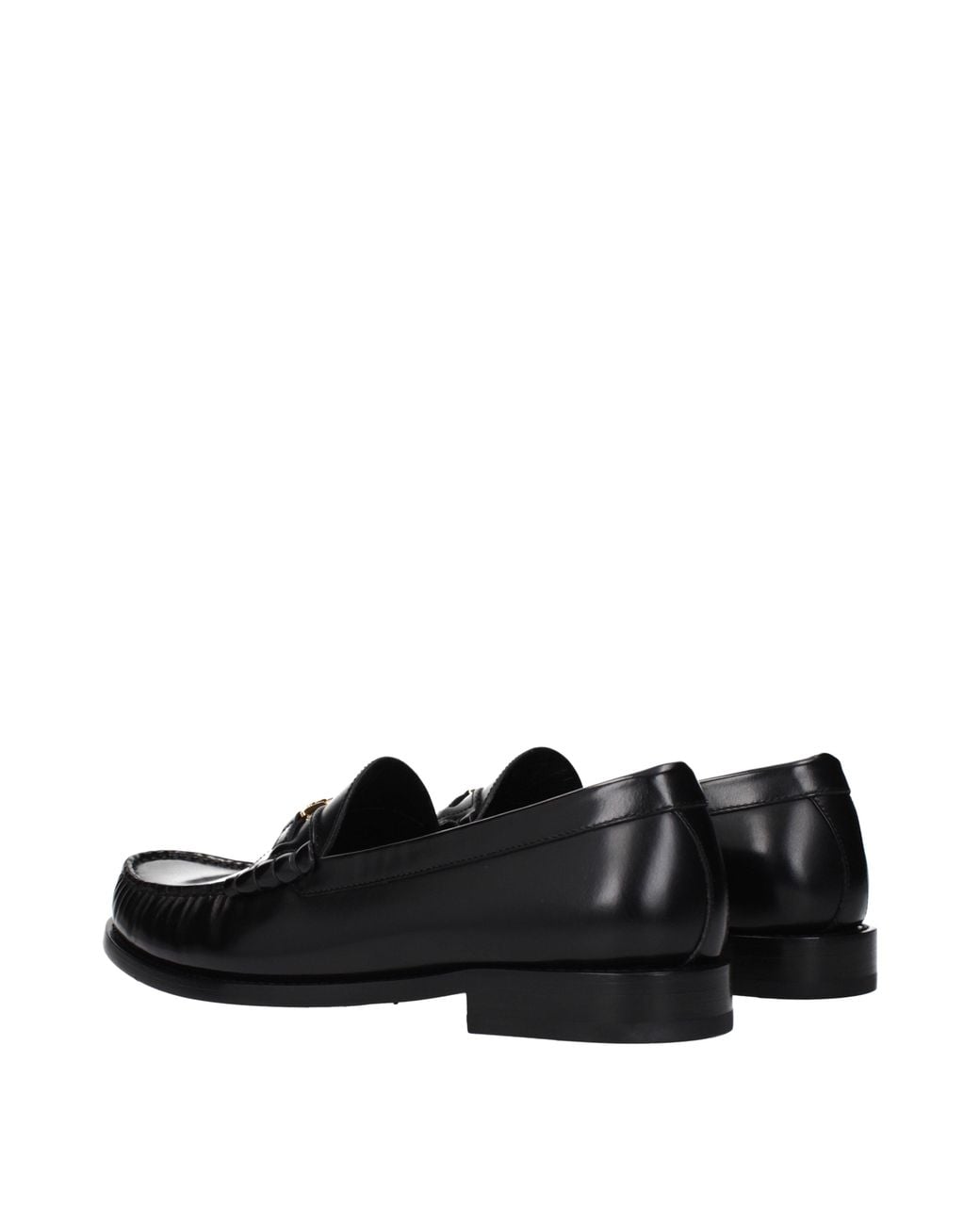 Céline Black Loafers Luco Leather