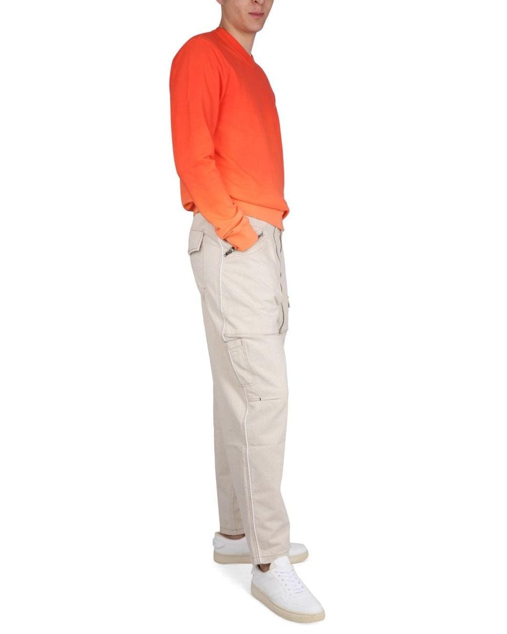 Isabel Marant Natural Mini Button-Up Pants for men