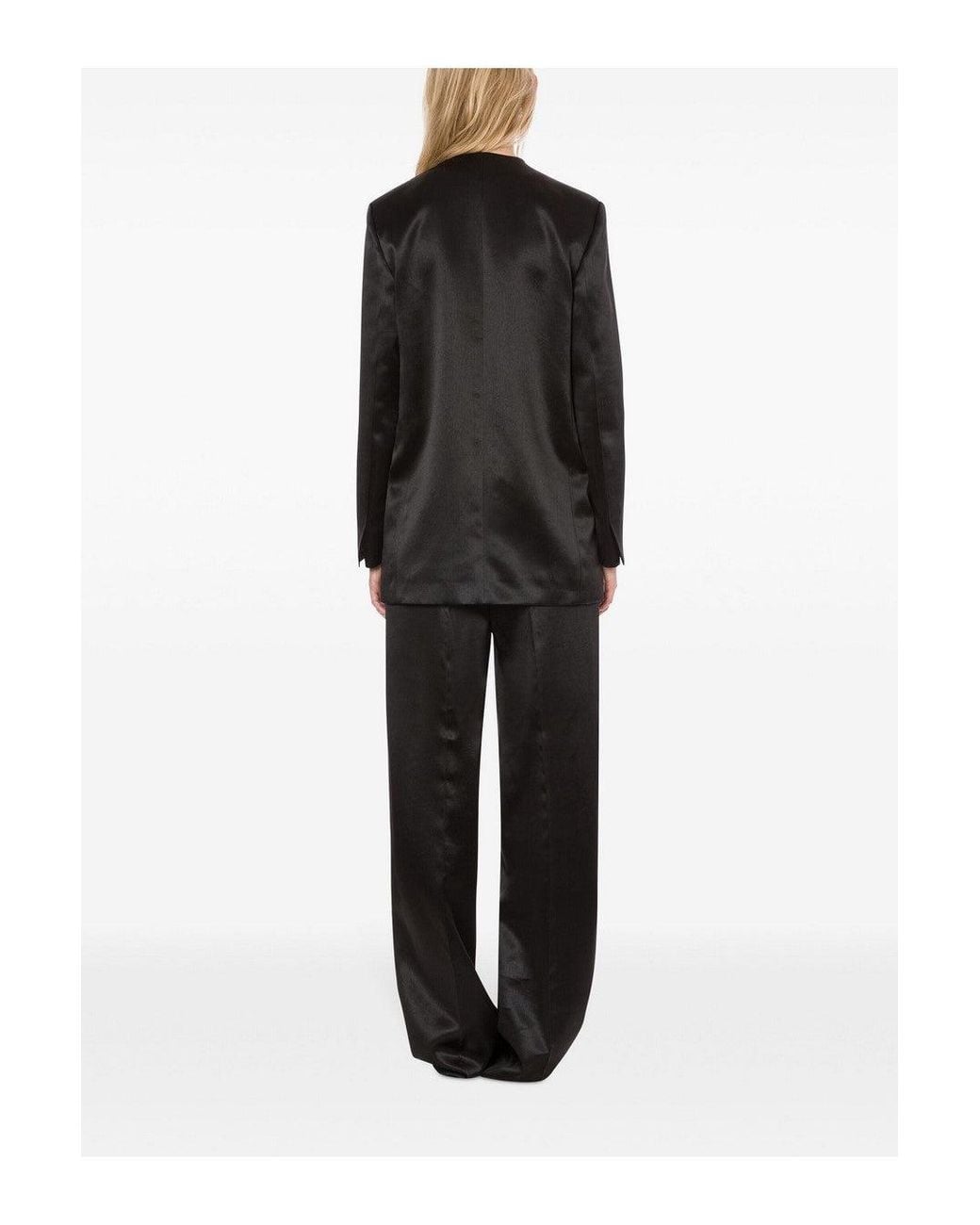 Philosophy Di Lorenzo Serafini Black Double Breasted Blazer
