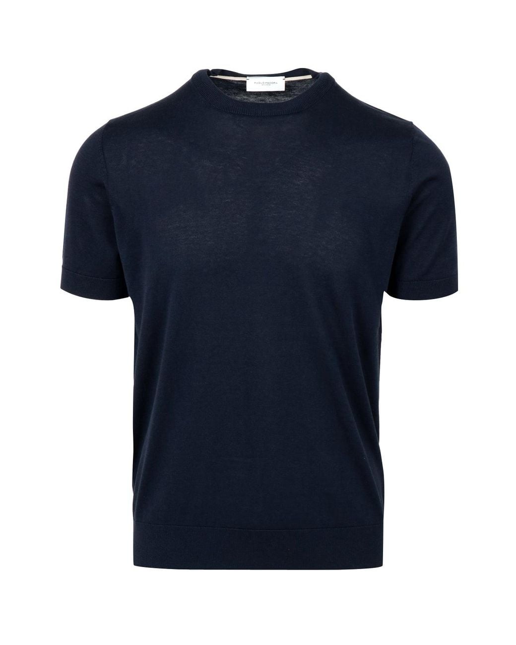 Pulls Bleu Paolo Pecora en coloris Blue