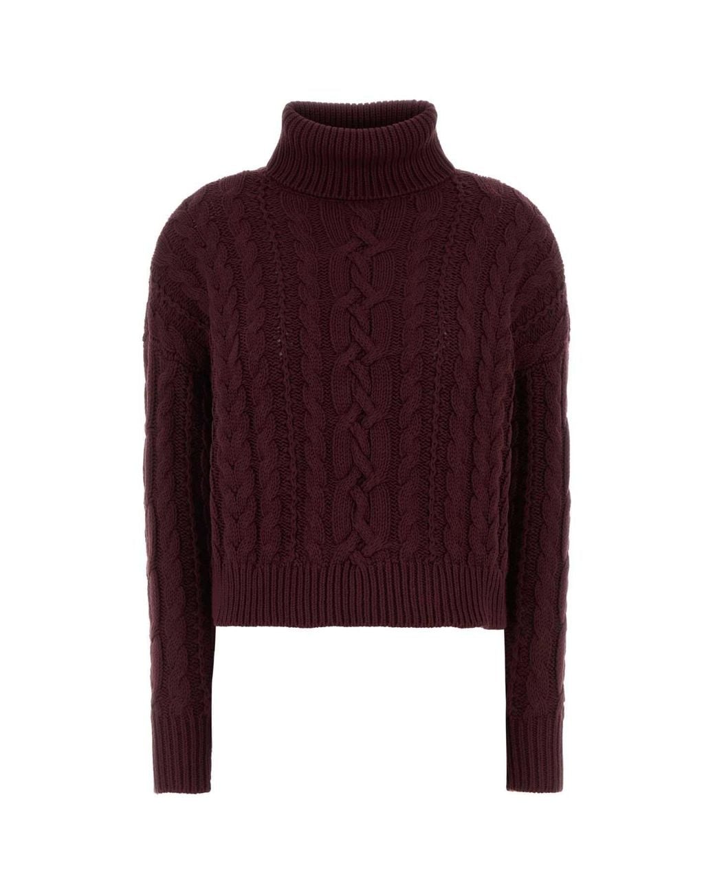 Ralph Lauren Red Grape Cotton Sweater