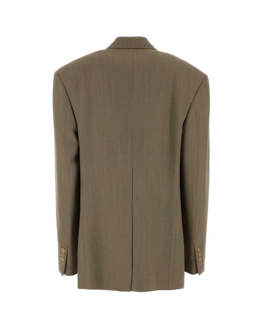 Calvin Klein Green Avery Wool Blend Blazer