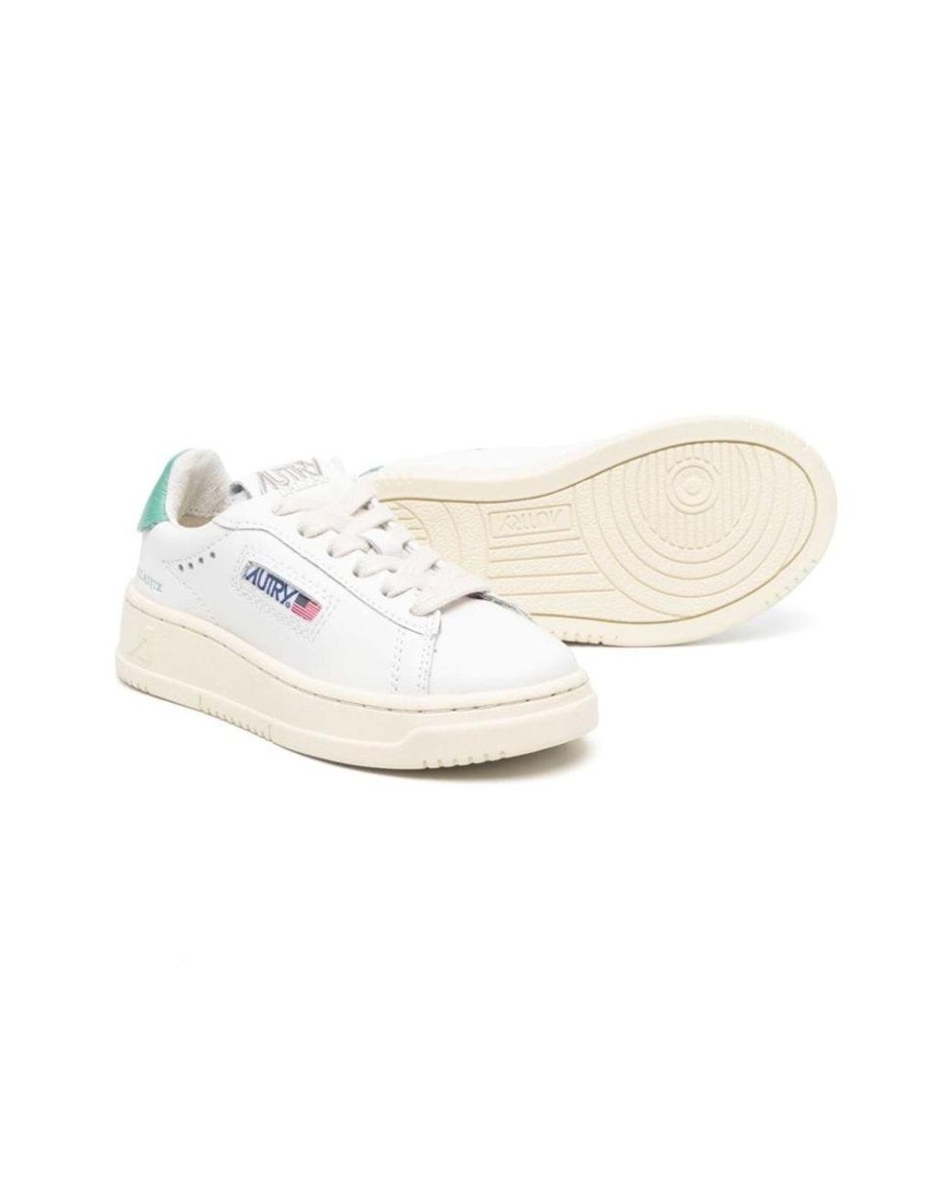 Autry White "Dallas Low" Sneaker