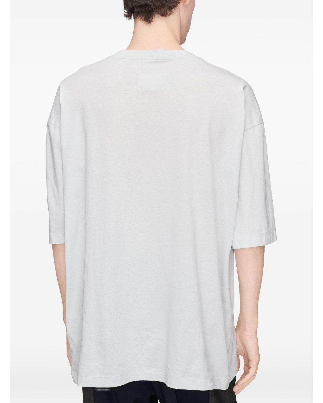 Maison Margiela White Oversized Cotton T Shirt