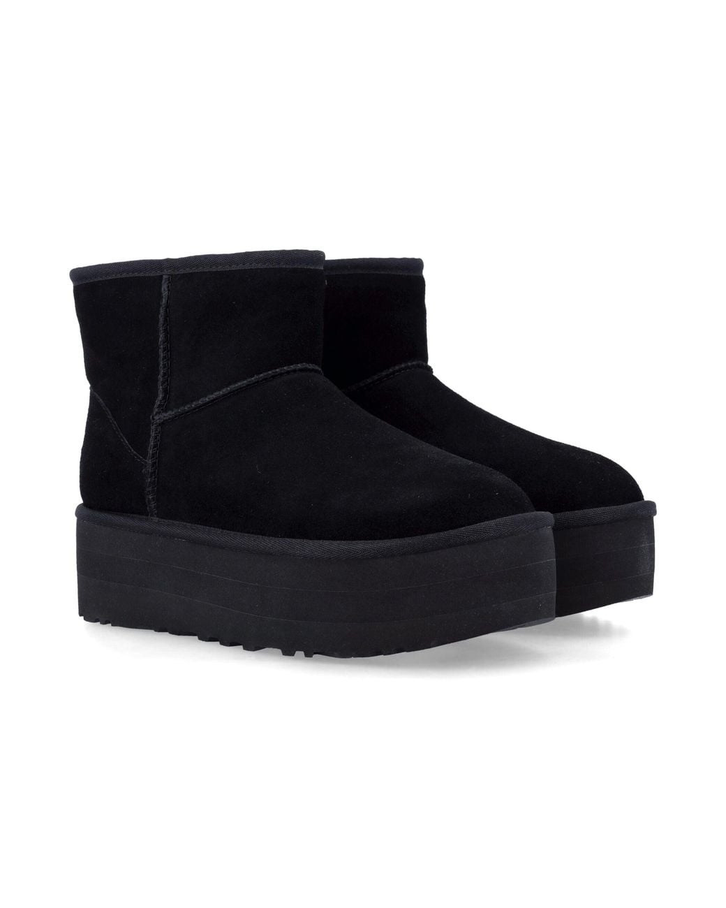Ugg Black Flat Shoes