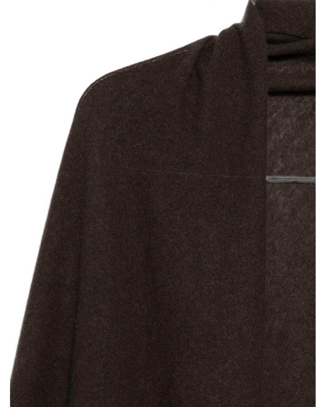 Faliero Sarti Black Adeli Cashmere Scarf