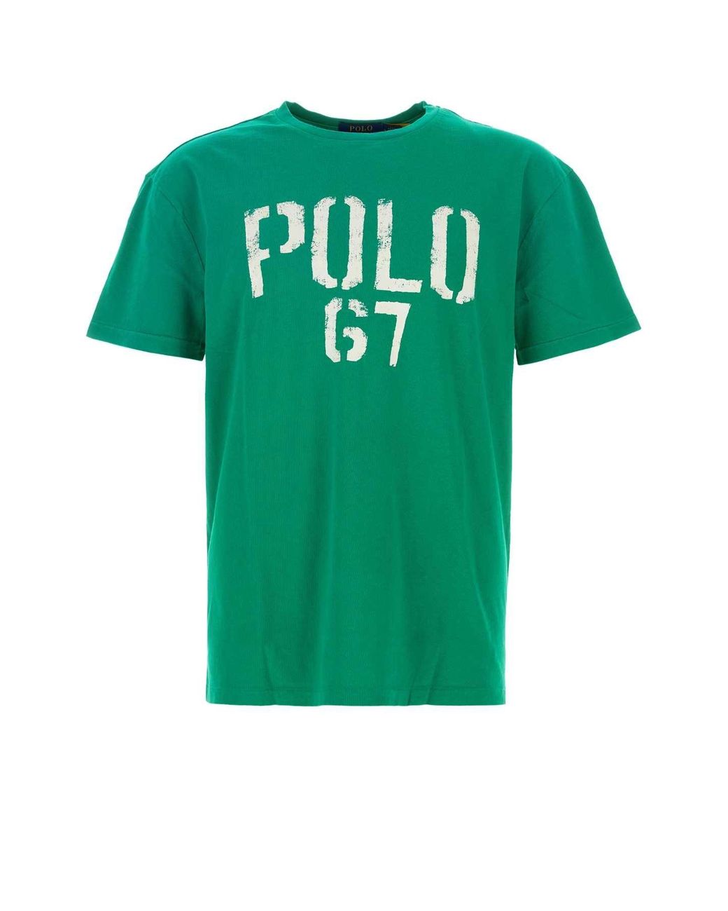 Polo Ralph Lauren Green Grass Cotton T Shirt