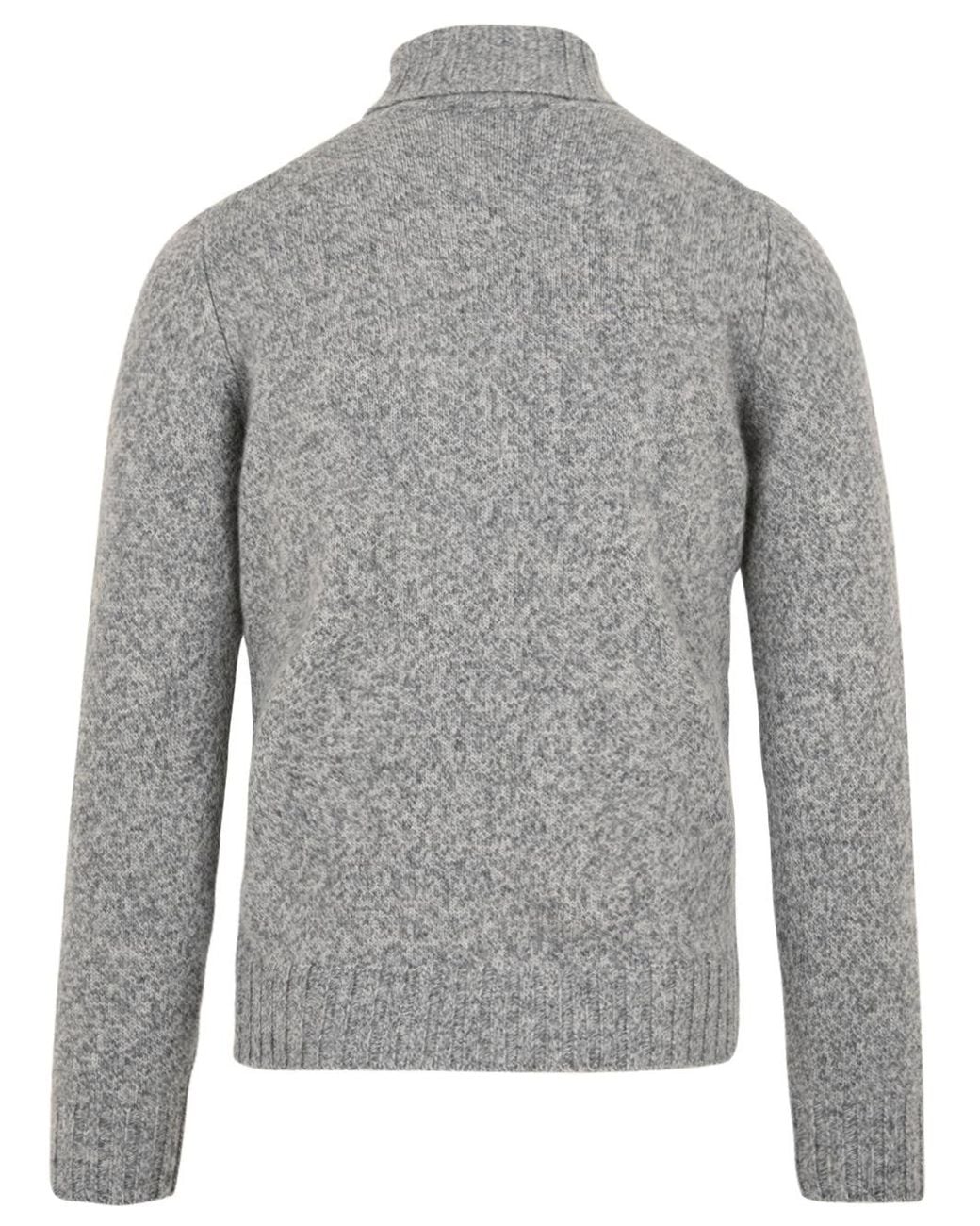 Filippo De Laurentis Gray Sweaters for men