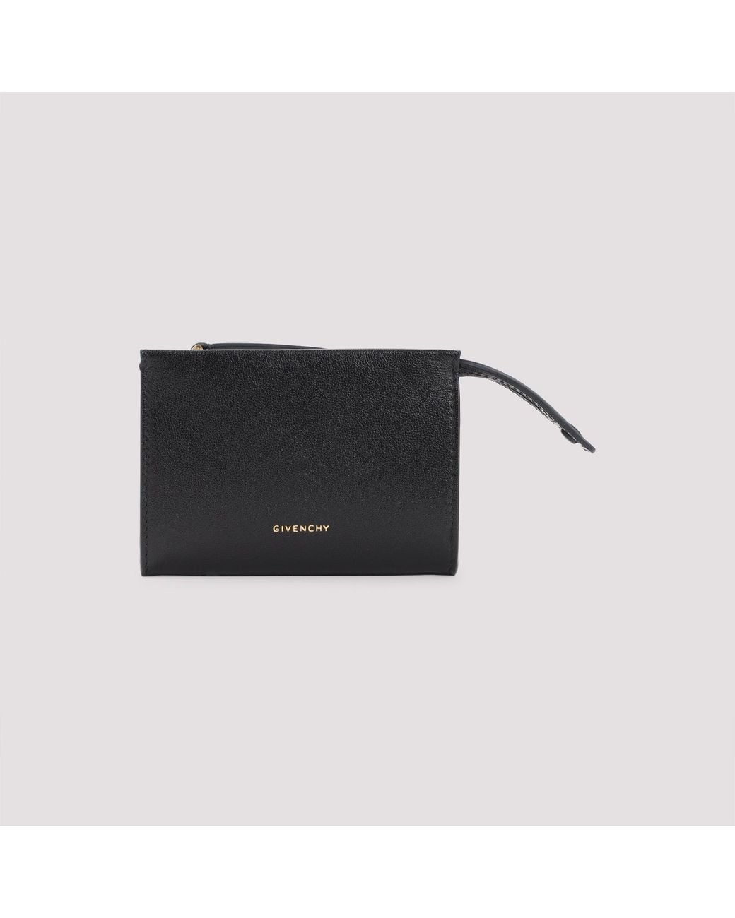 Givenchy Black Zipped Credit Card Case
