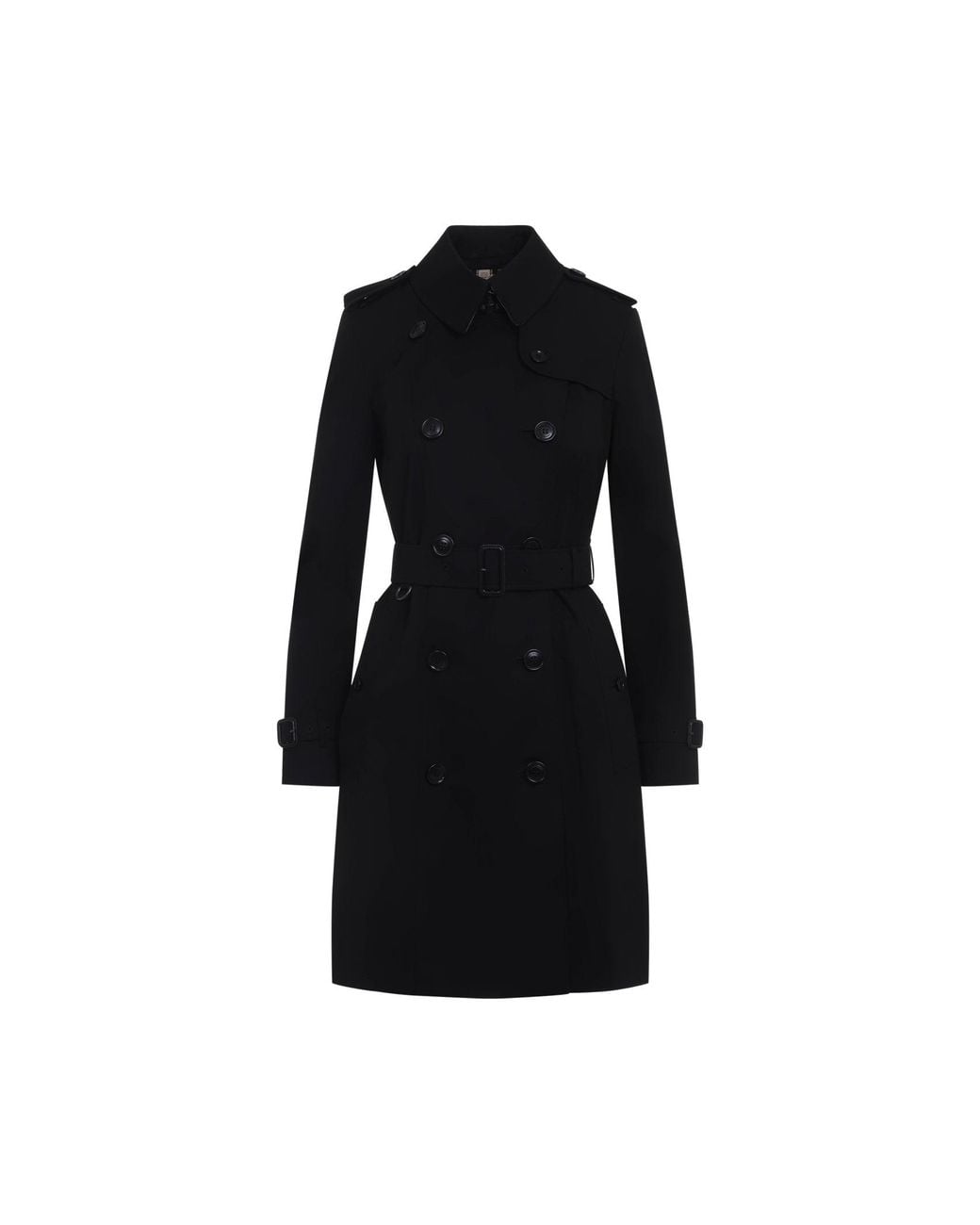 Burberry Black Chelsea Heritage Trench Coat