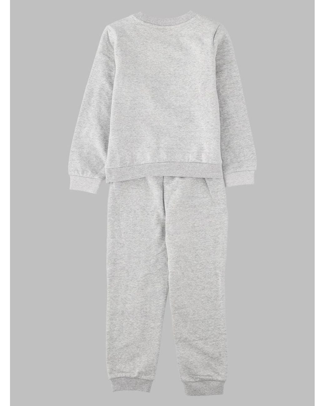 The North Face White Kids' Simple Dome Crew Set Track Suit