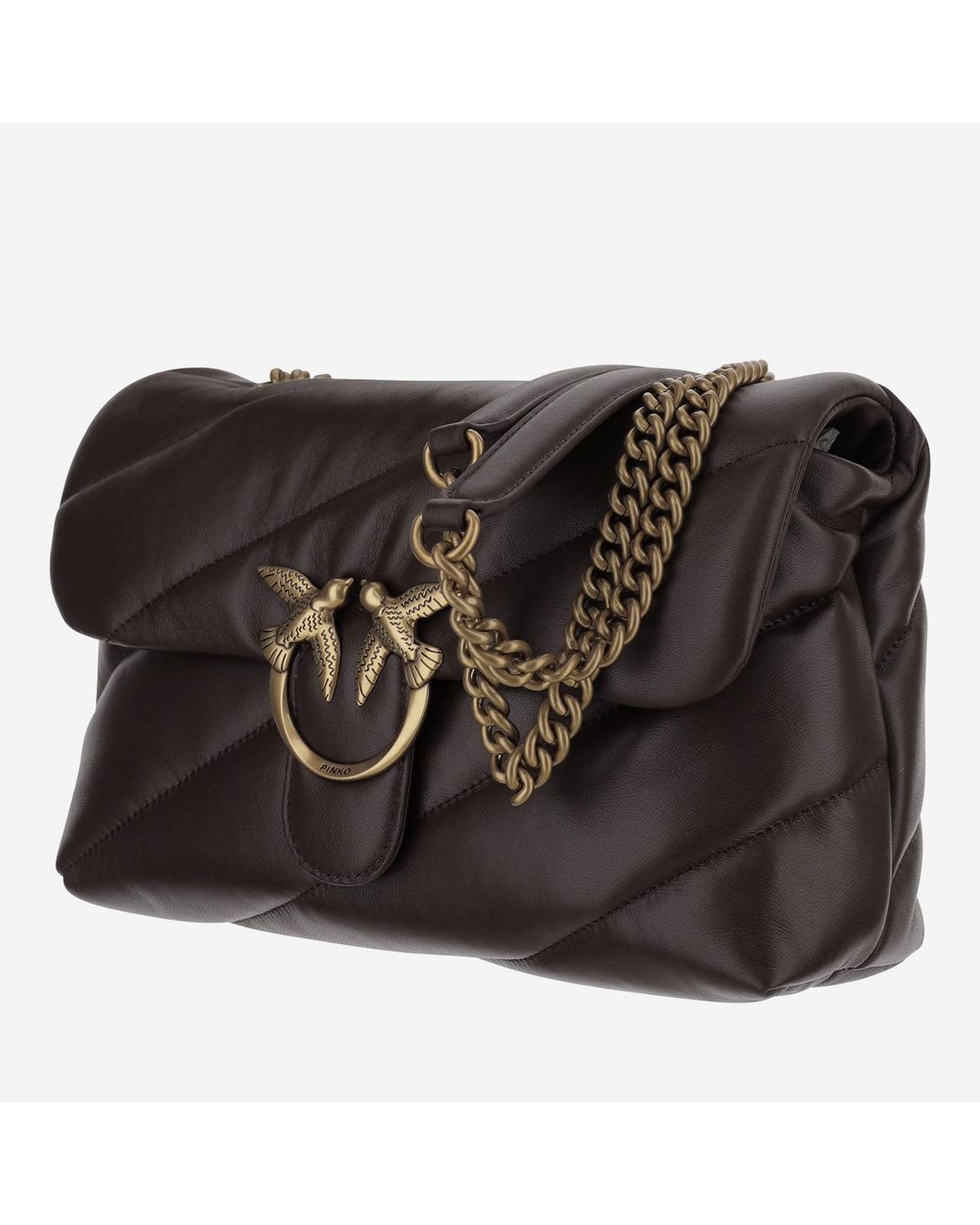 Pinko Black Love Classic Puff Bag