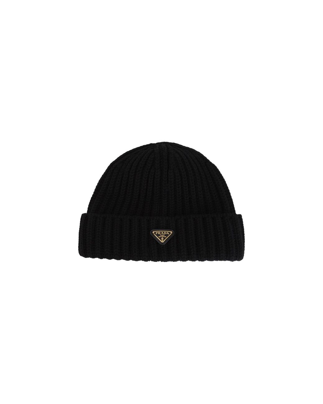 Prada Black Beanie