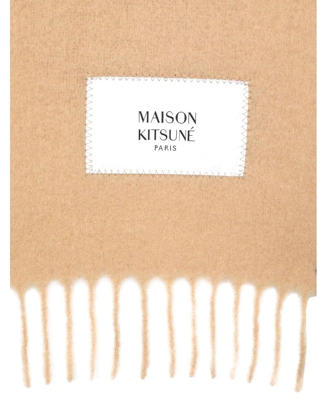 Maison Kitsuné White Scarfs