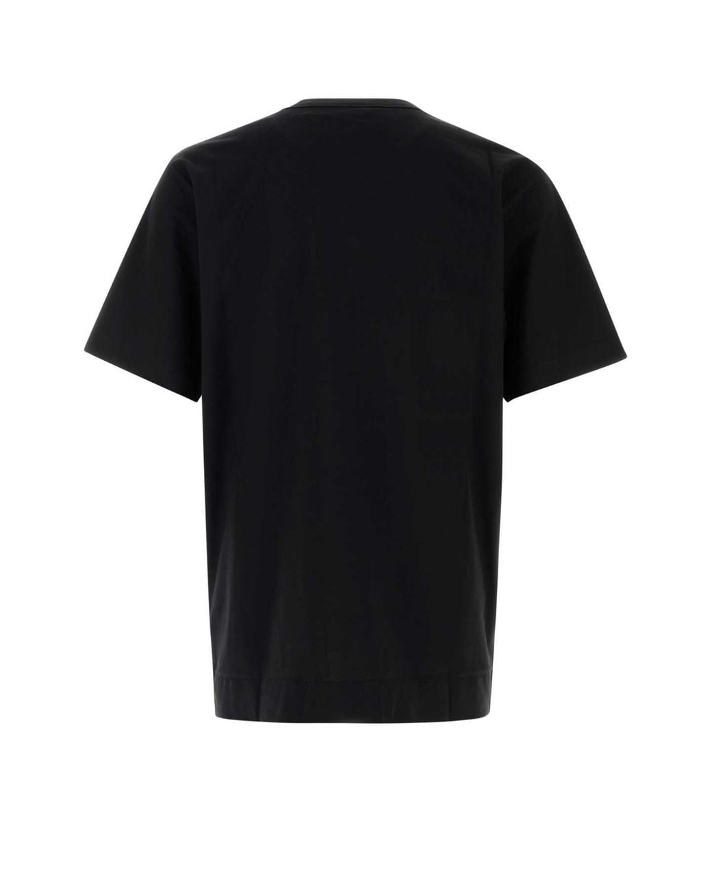 Dries Van Noten Black Cotton Oversize Heer T Shirt