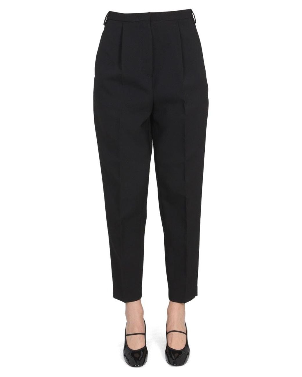 Department 5 Black Cropped Pants