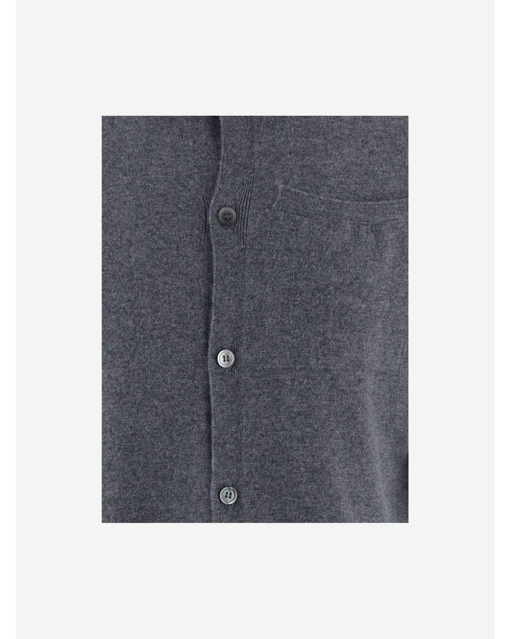 Oliver Lattughi Blue Cashmere Cardigan