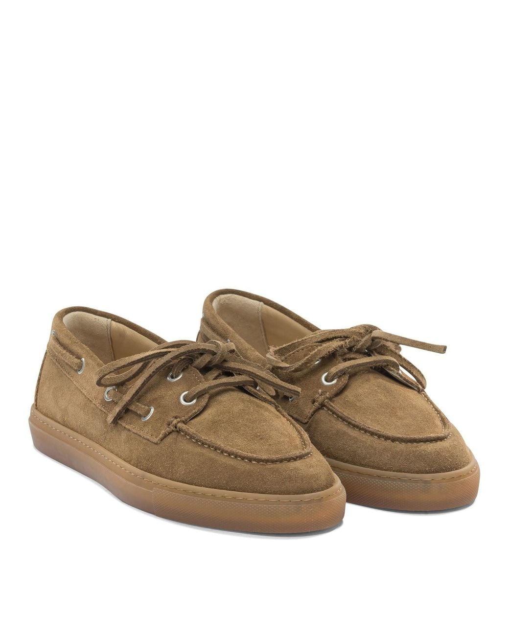 COPENHAGEN Brown Calf Suede Loafers