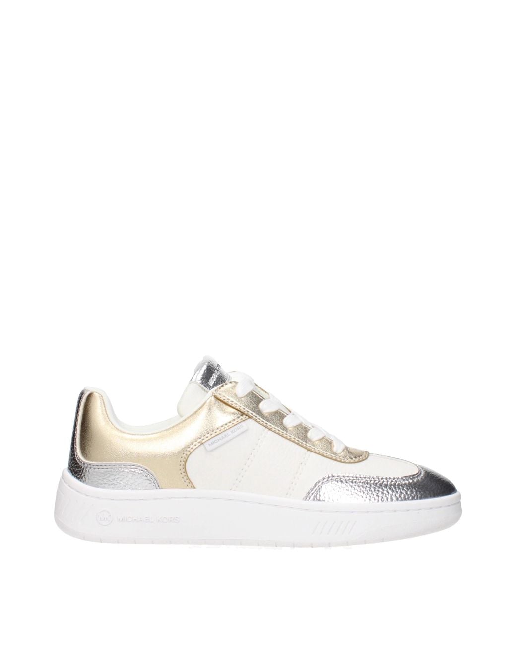 Michael Kors White Sneakers Kai Leather And