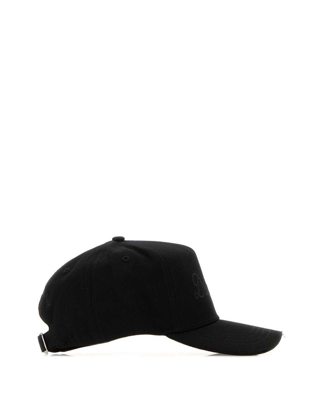 DSquared² Black Dsquared Cotton Baseball Cap