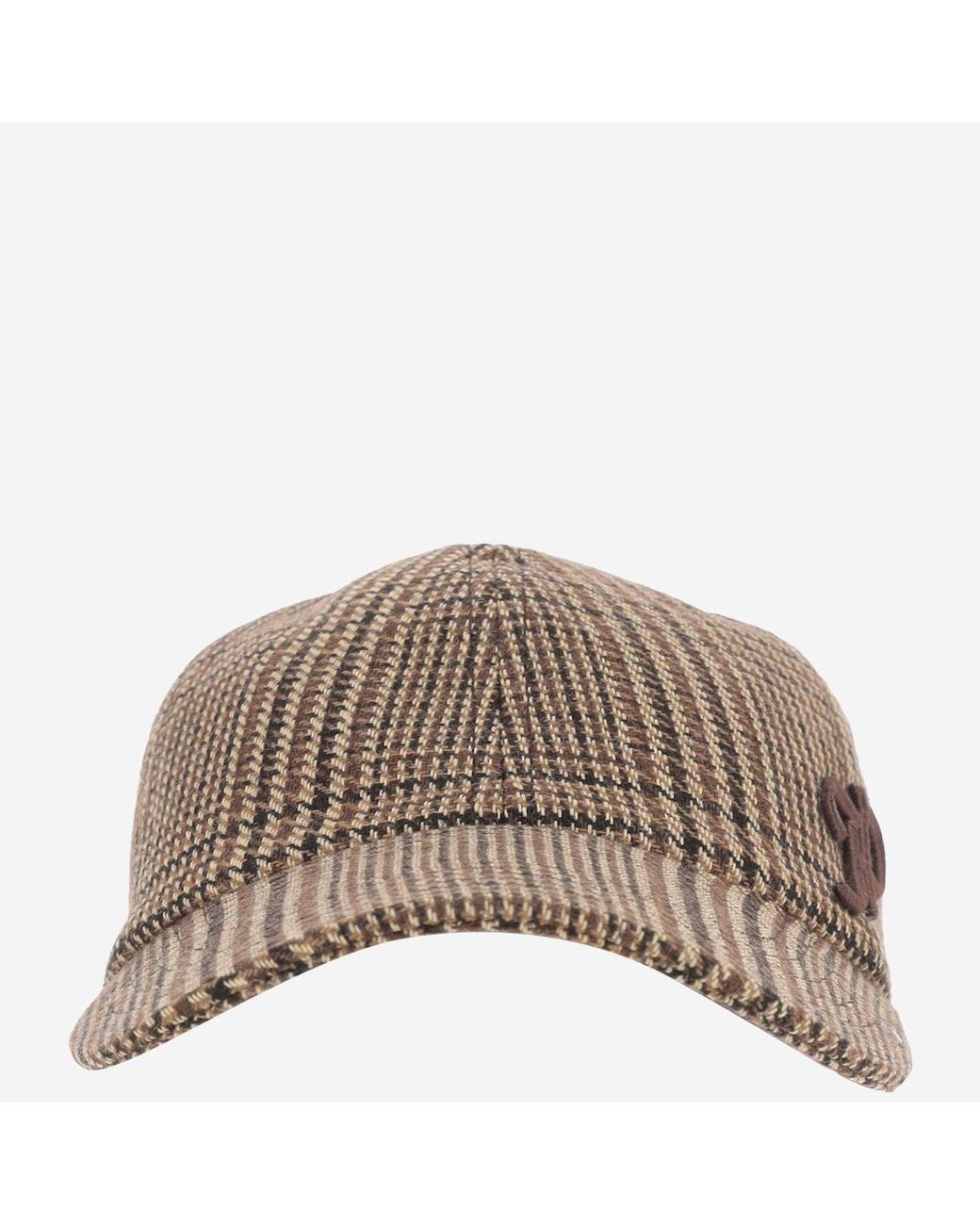 Patou Gray Baseball Cap With Bow