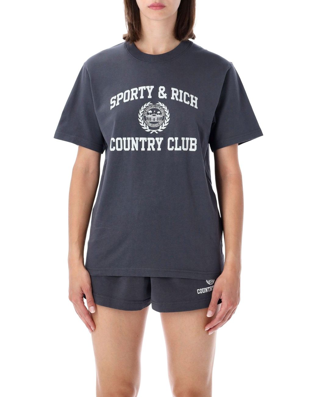 Sporty & Rich Blue Sporty Polo T-Shirt