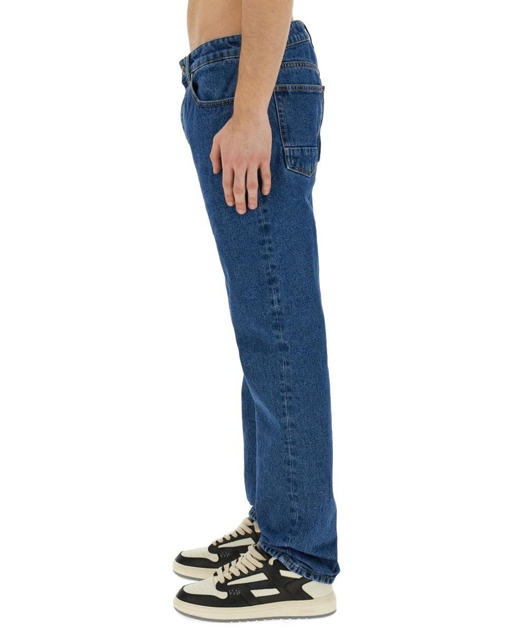 Palm Angels Blue Jeans for men