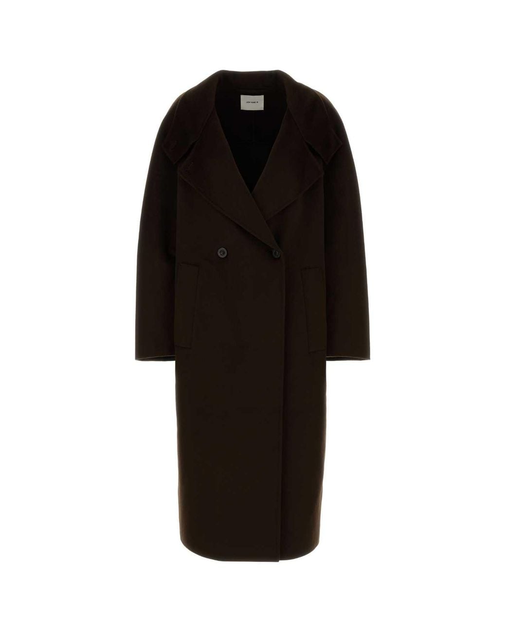 Lisa Yang Black Double-Button Wool-Cashmere Jacket
