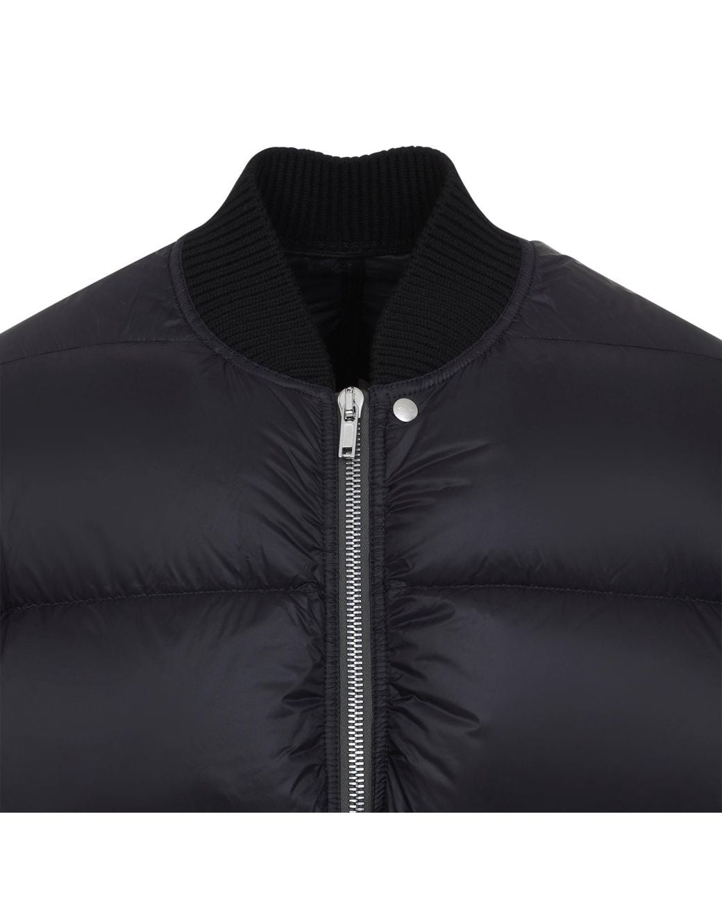 Classic Flight Jacket Rick Owens de hombre de color Black