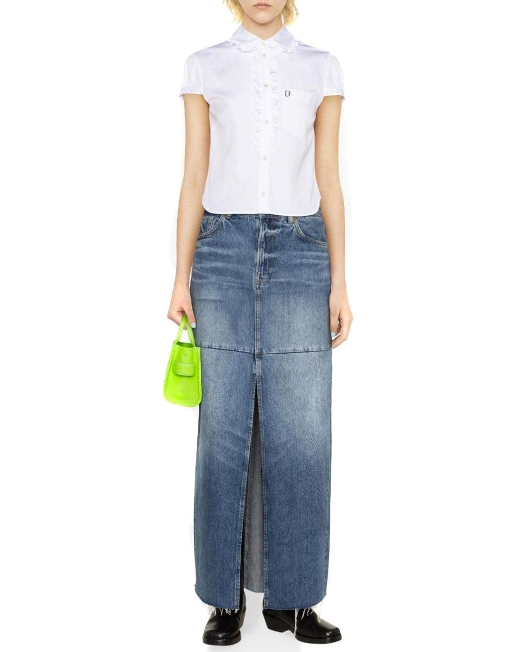 DSquared² White Cotton Shirt For