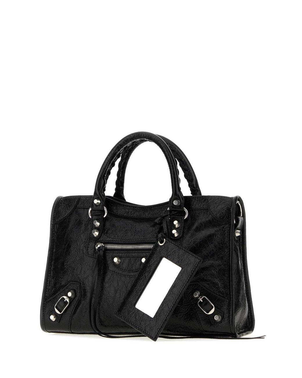 Balenciaga Black Le City Mini Handbag S