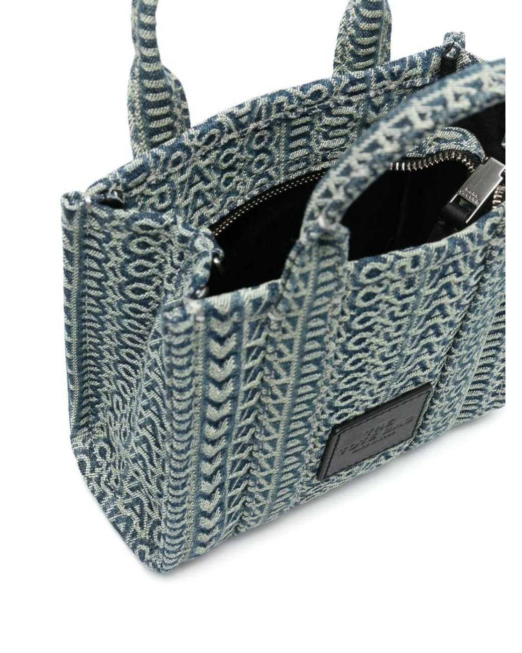 Marc Jacobs Blue The Micro Tote Bag