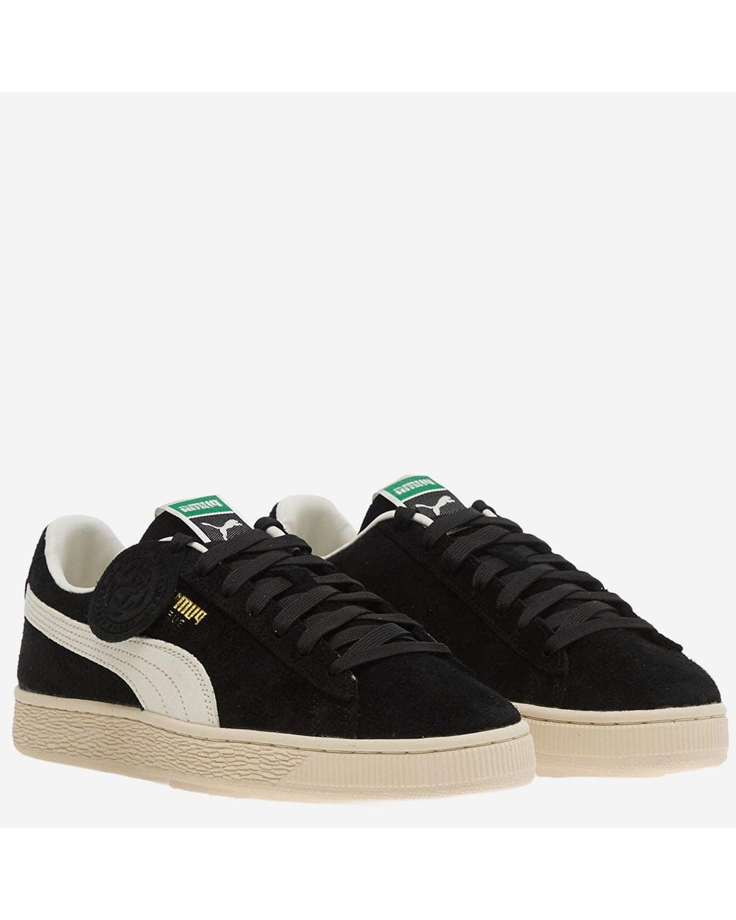 PUMA Black "Suede Charles F. Stead I" Sneakers